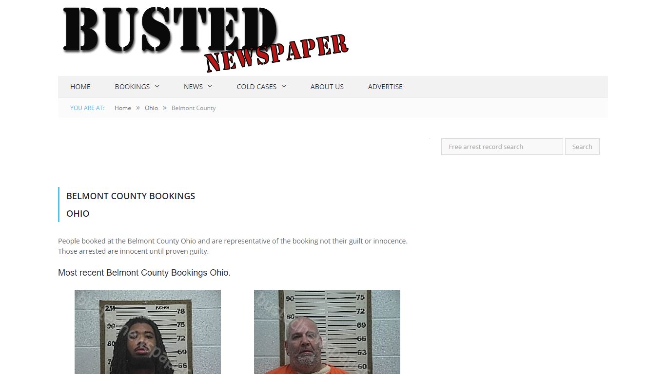 Belmont County, OH Mugshots - BUSTEDNEWSPAPER.COM